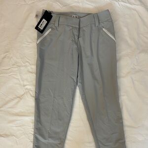 Adidas Women’s Golf Pants Gray NWT Size 4 Stretch Athletic Fit